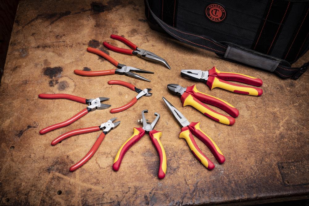 Crescent Plier 5″ Plastic Cutting Dipped Grip - Flockneti