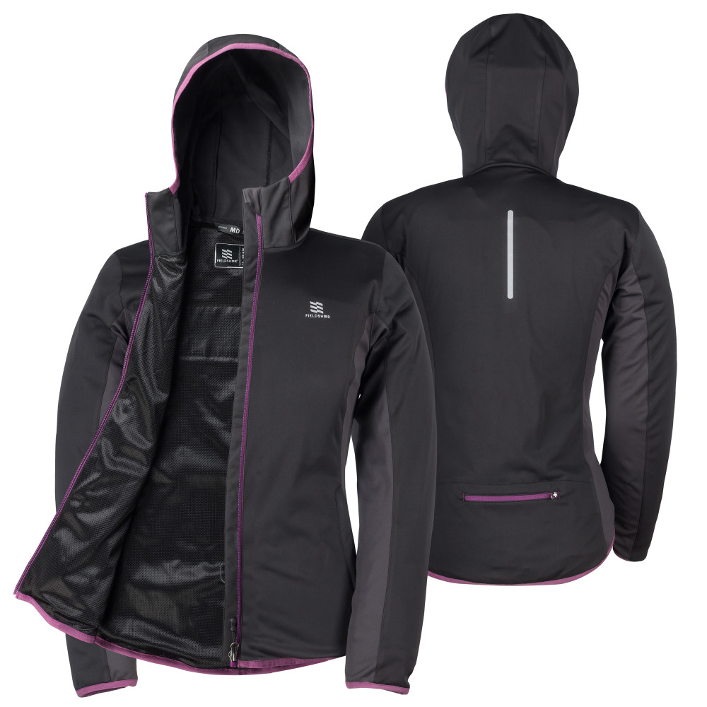 Mobile Warming Traveller Jacket Womens 7.4V Black Small - Flockneti