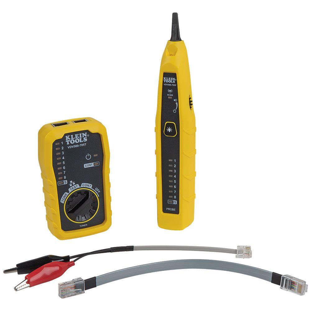 Klein Tools Tone & Probe Test and Trace Kit - Flockneti