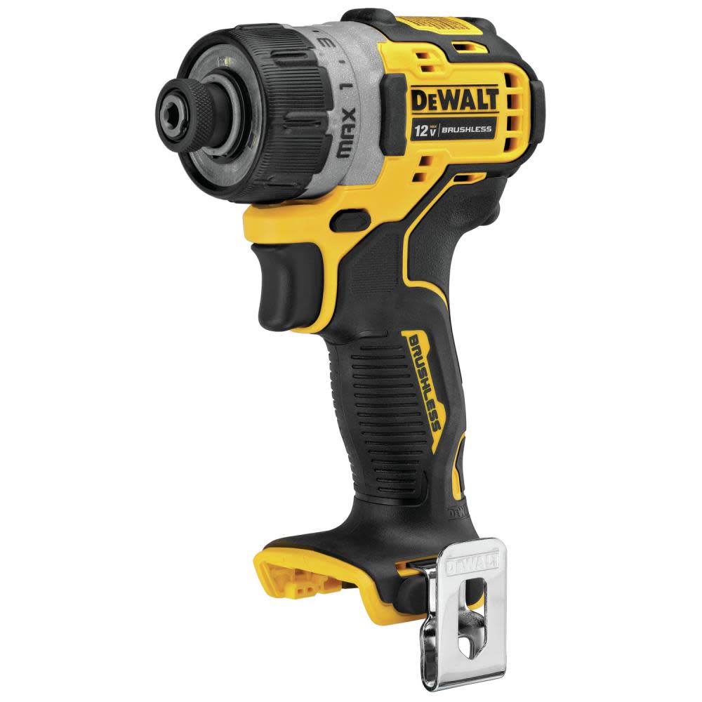 DEWALT XTREME 12V MAX* Brushless 1/4 in. Cordless Screwdriver (Tool only) - Flockneti