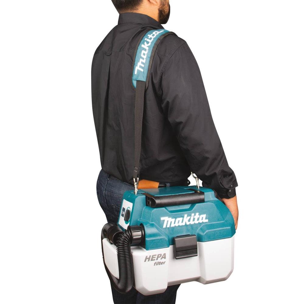 Makita 18V LXT Li-Ion Brushless 2Gal HEPA Wet/Dry Vacuum Tool Only - Flockneti