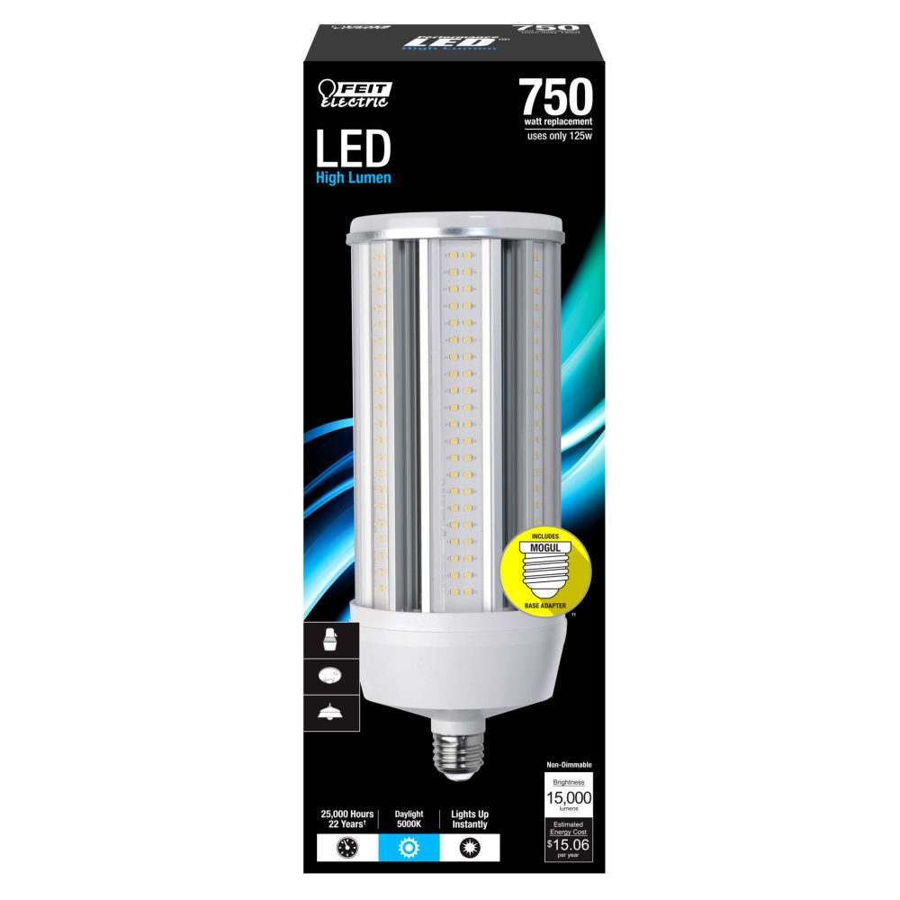 Feit Electric 750W 15000 Lumens LED Yard Light Bulb 1pk - Flockneti