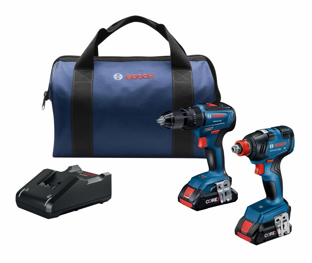 Bosch 18V 2 Tool Combo Kit - Flockneti