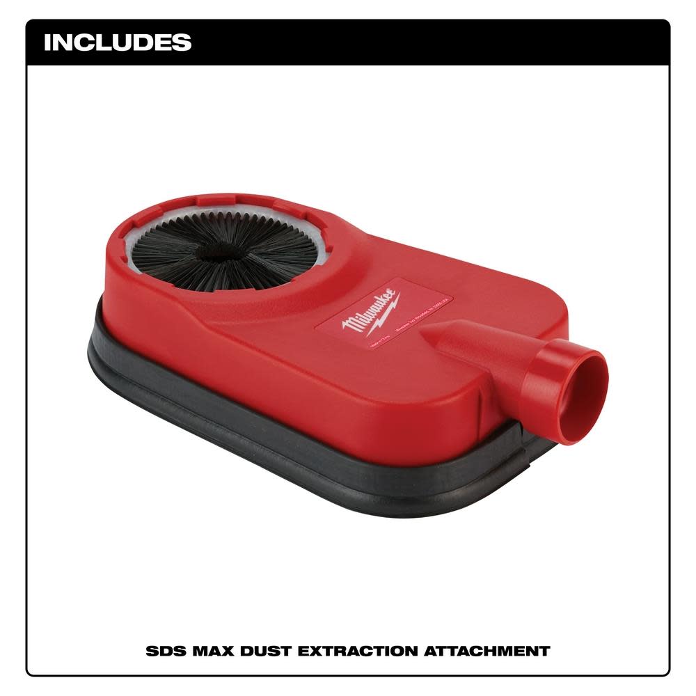 Milwaukee SDS Max Dust Extraction Attachment - Flockneti