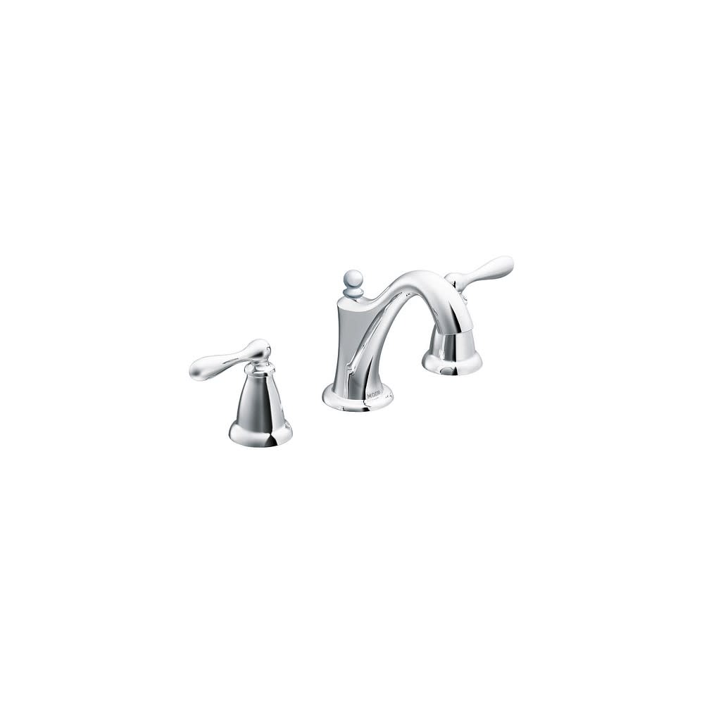 Moen Caldwell Bathroom Lavatory Faucet Chrome 2 Handle High Arc - Flockneti