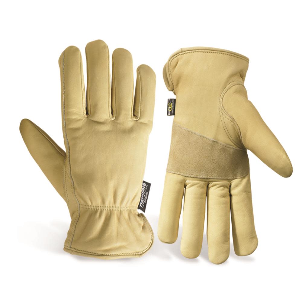 CLC Lined Top Grain Cowhide Gloves – XL - Flockneti
