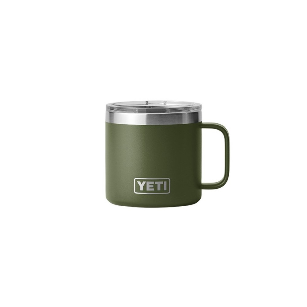 Yeti Rambler 14oz Mug with MagSlider Lid Highlands Olive - Flockneti