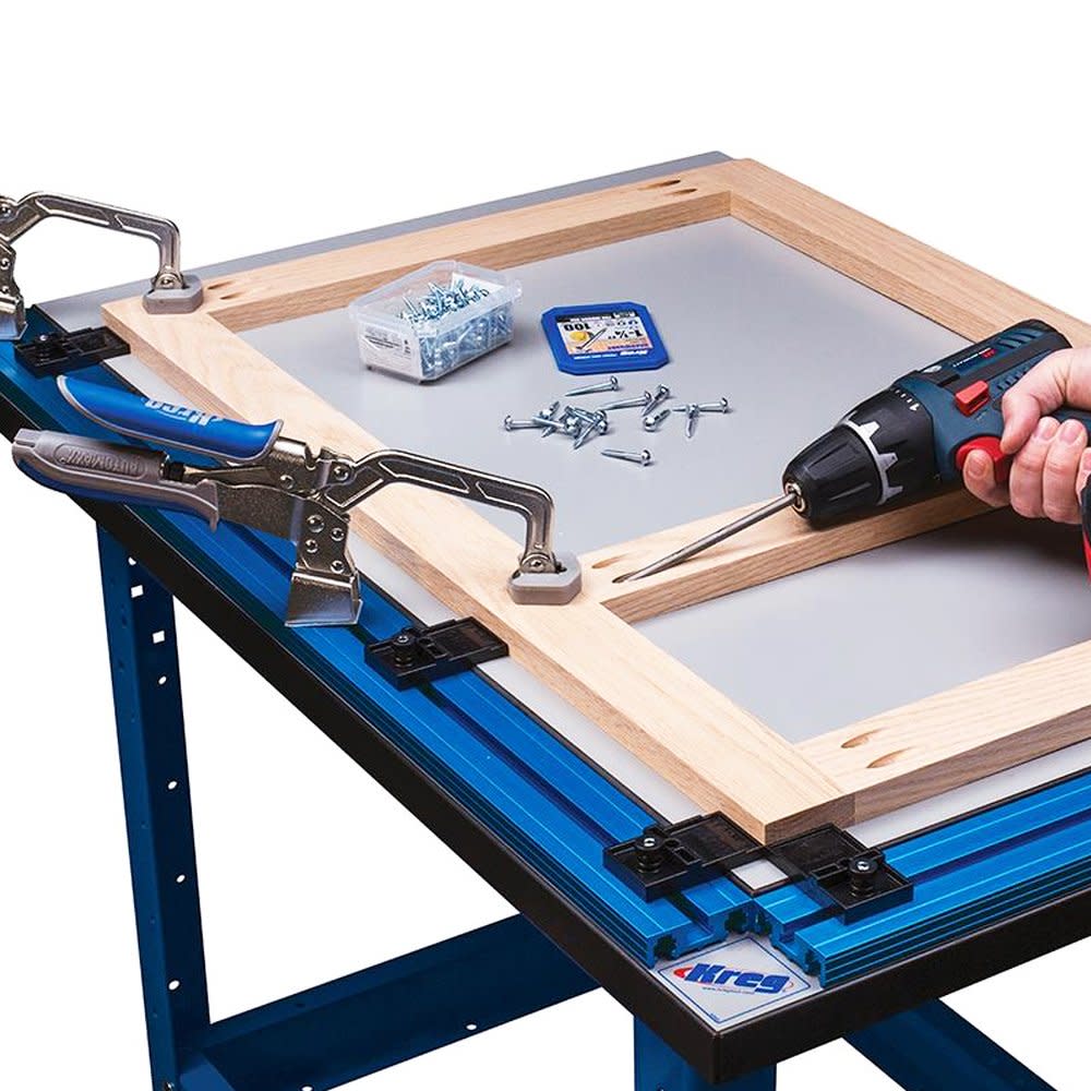 Kreg Clamp Table Combo with Auto MAXX and Steel Stand - Flockneti