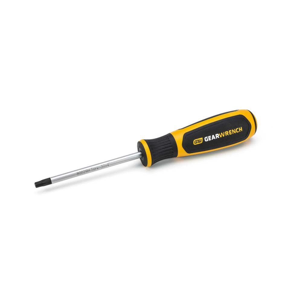 GEARWRENCH T30 x 4″ Torx Dual Material Screwdriver - Flockneti