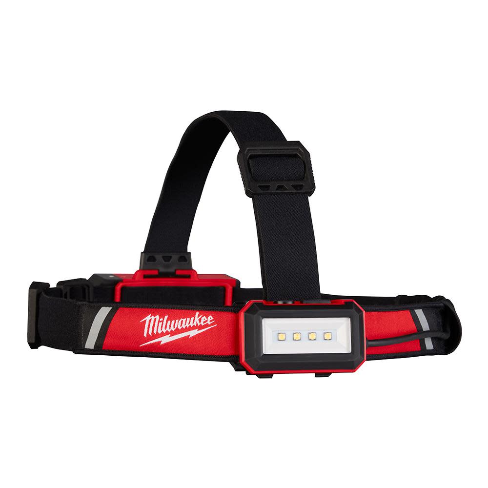 Milwaukee Headlamp USB Rechargeable Low-Profile 2pk Bundle - Flockneti