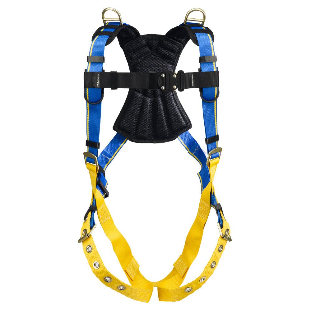 Werner Blue Armor 2000 Retrieval (3 D-Rings) Harness (XL) - Flockneti
