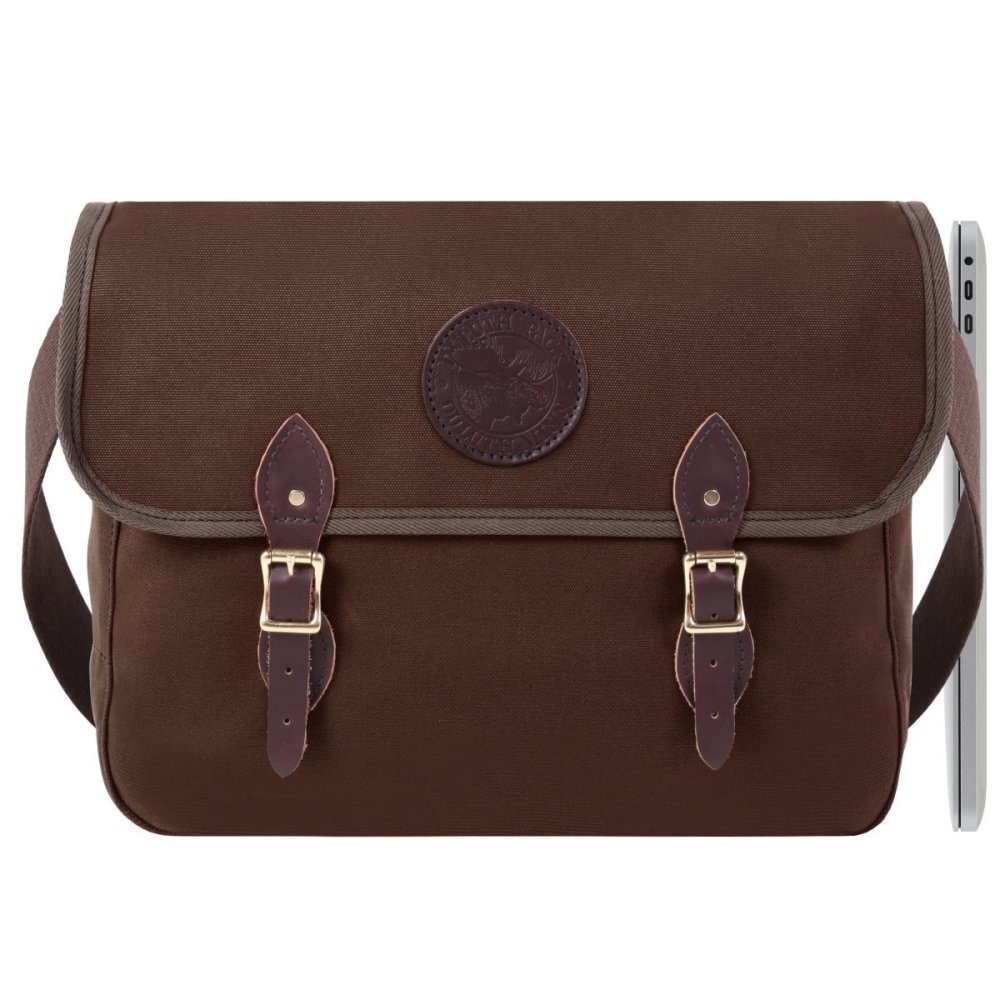 Duluth Pack 17 In. 13 Liter Capacity Brown Laptop Book Bag - Flockneti
