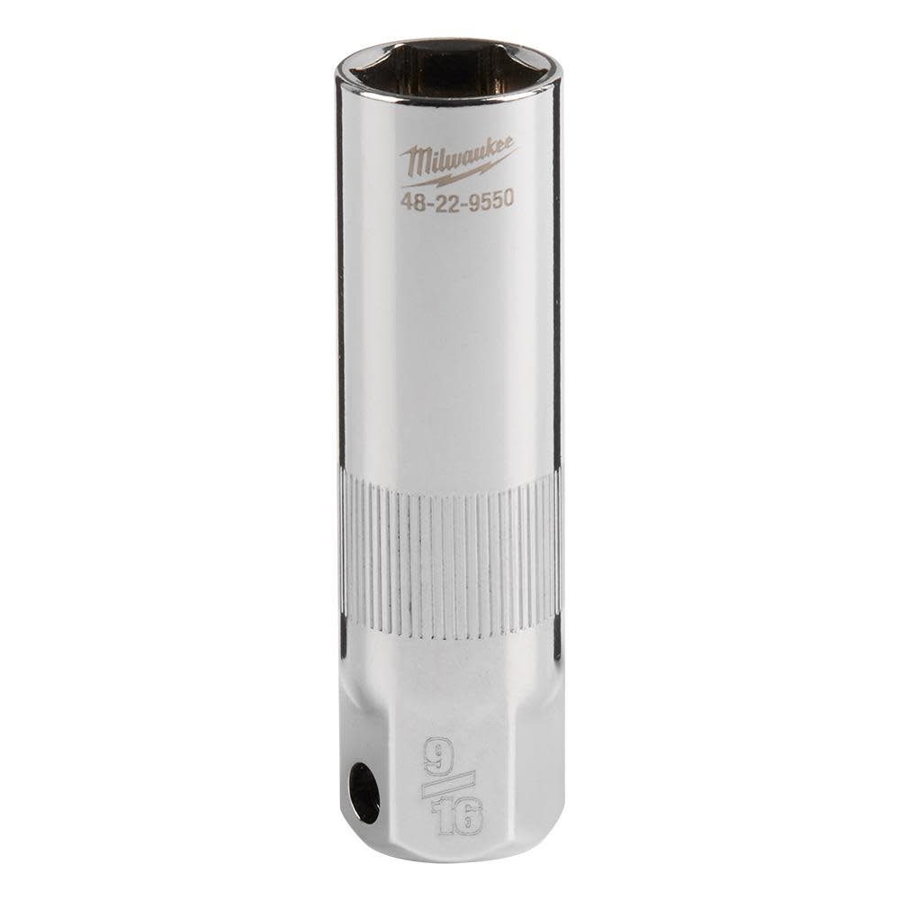 Milwaukee 3/8″ Drive 9/16″ Spark Plug Socket - Flockneti