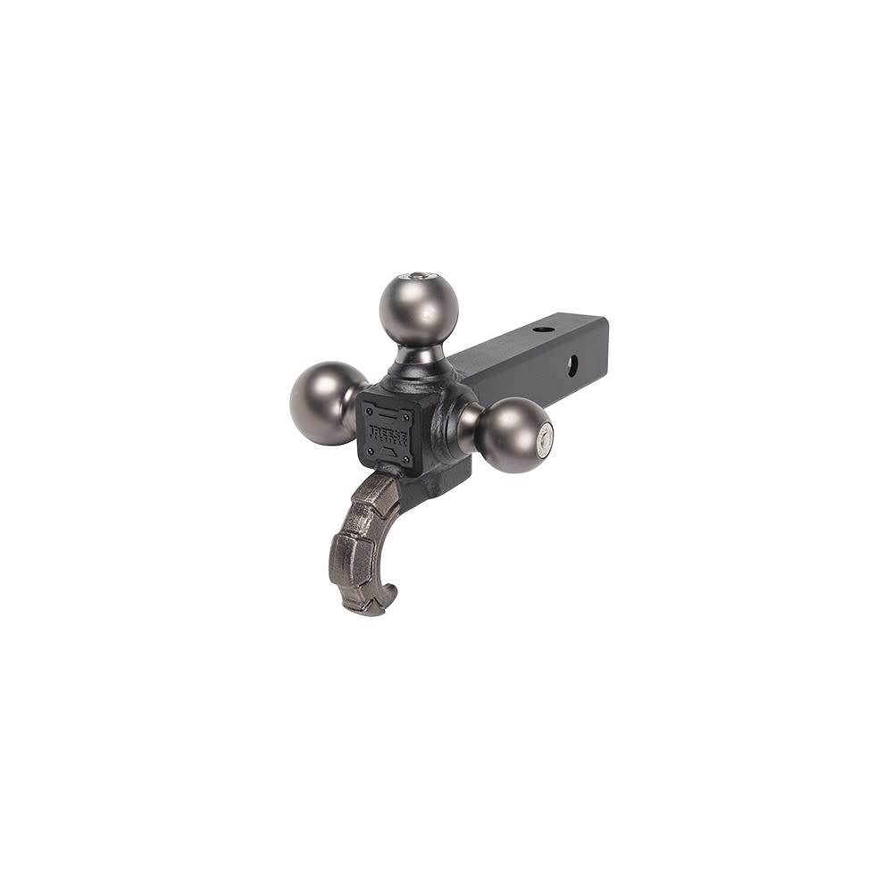 Reese 10000 lbs 8″ Tri Ball Trailer Hitch Ball Mount - Flockneti