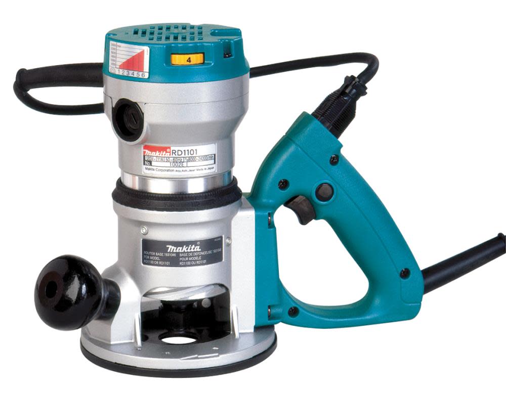 Makita 2-1/4 H.P.* D-Handle Router - Flockneti