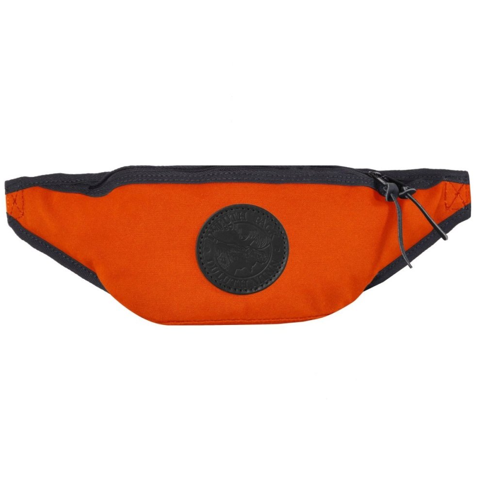 Duluth Pack 3 Liter Capacity Orange Medium Fanny Pack - Flockneti