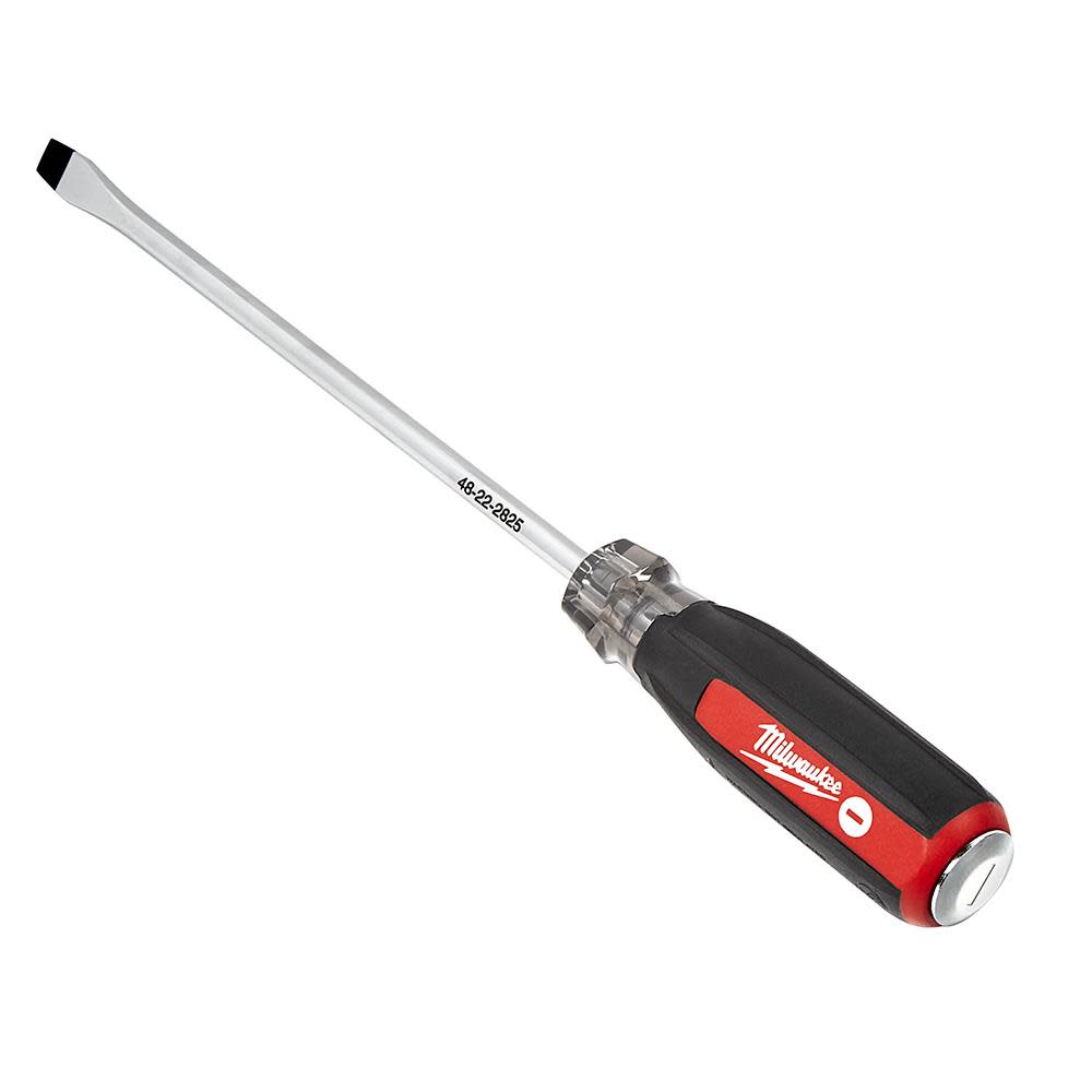 Milwaukee 5/16 in. Slotted – Demo Cushion Grip Screwdriver - Flockneti