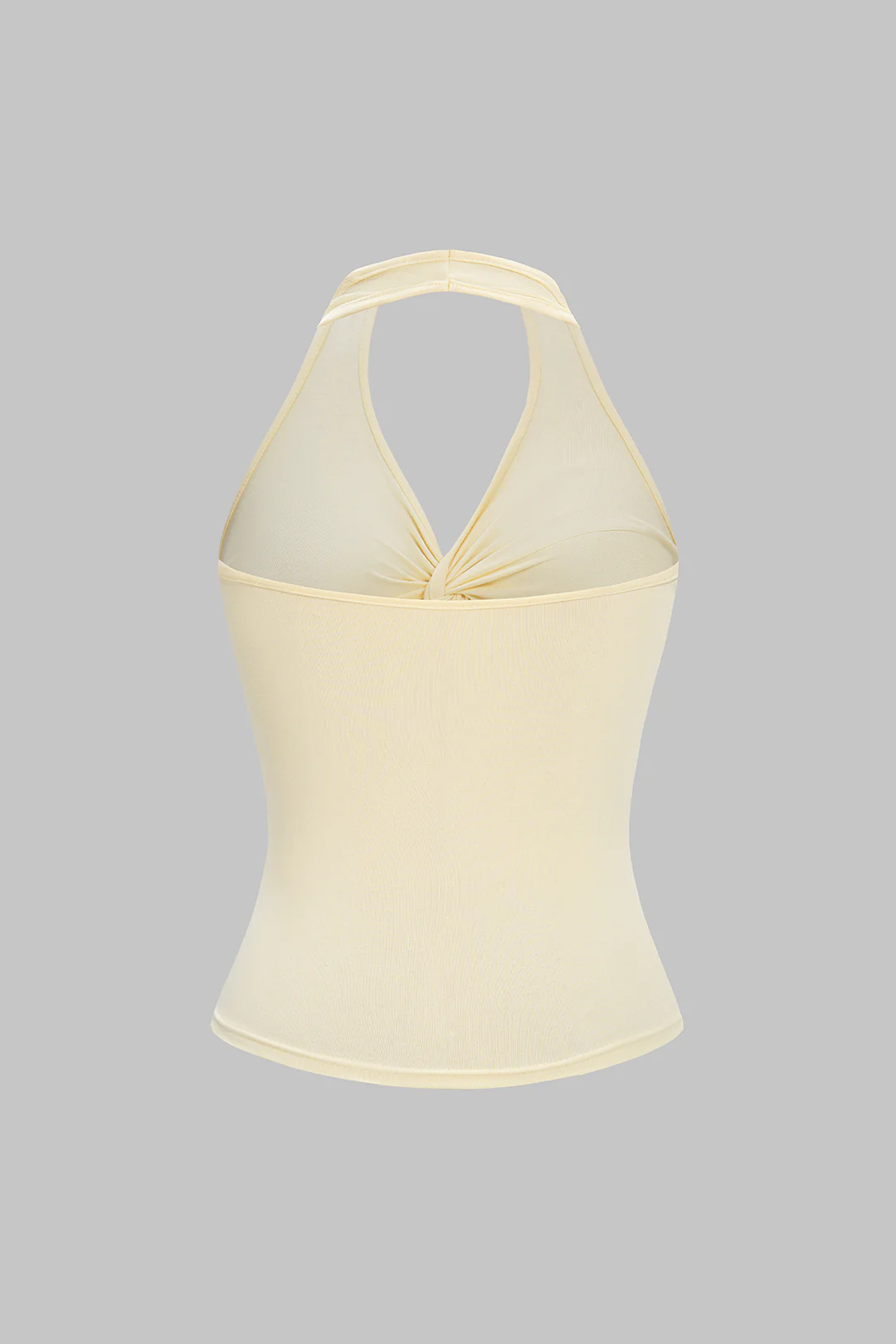Halter Neck Twist Knot Cami Top - Flockneti