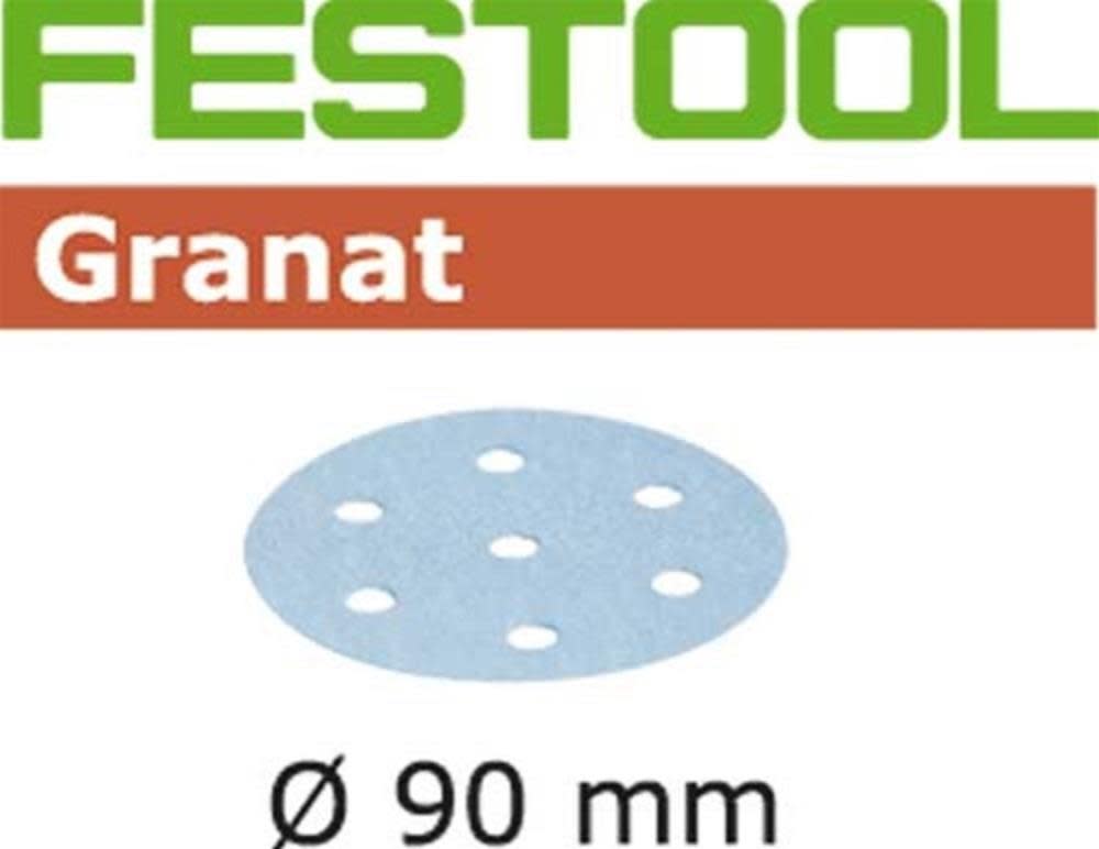 Festool Granat 90 Round P320 Sanding Abrasive – 100pk - Flockneti