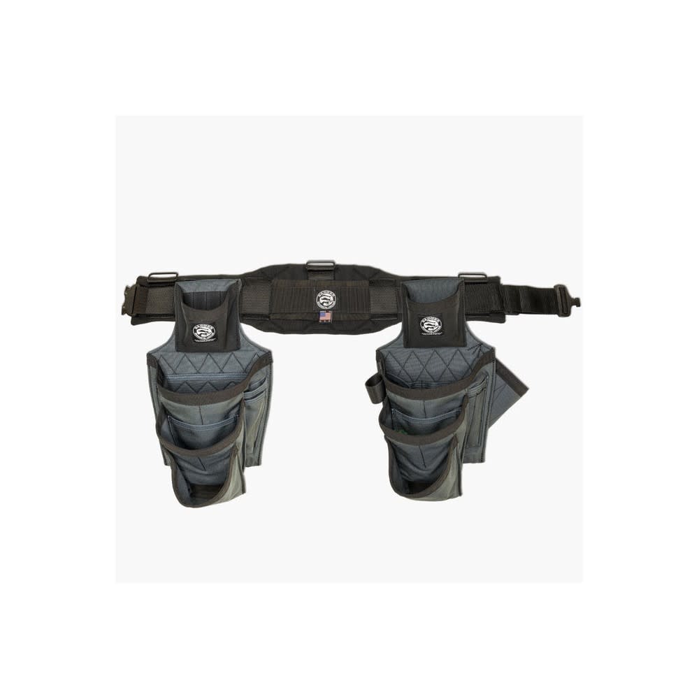 Occidental Leather Badger Framer Toolbelt Set Gunmetal Gray 2X - Flockneti