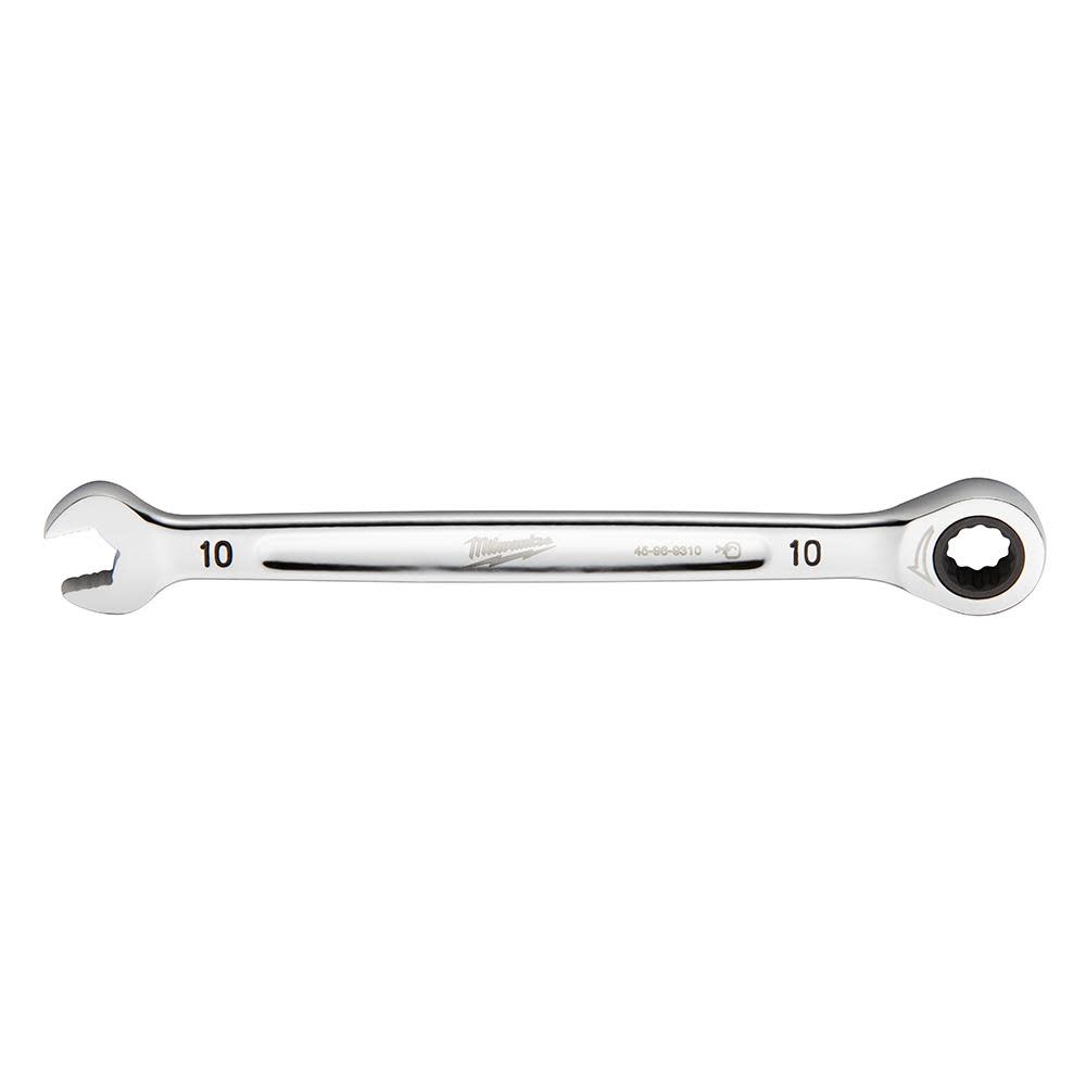 Milwaukee 10MM Metric Ratcheting Combination Wrench - Flockneti