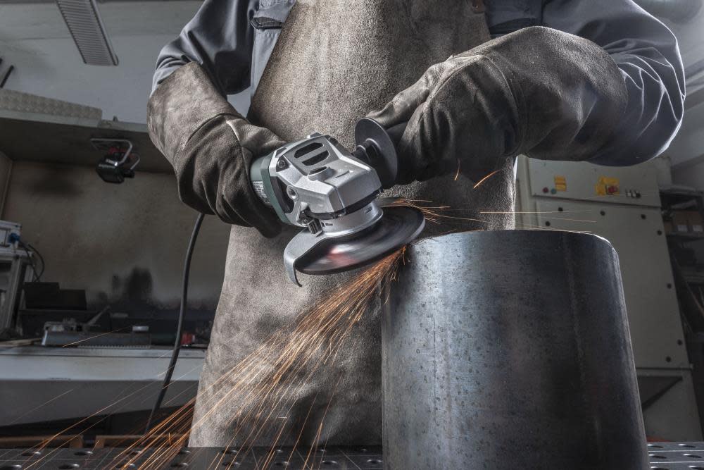 Metabo 4.5″/5″ Angle Grinder – 12000 RPM – 11.0 AMP with Non-Locking Paddle - Flockneti
