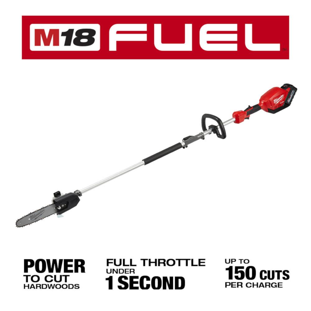 Milwaukee M18 FUEL 10″ Pole Saw Kit with QUIK-LOK - Flockneti