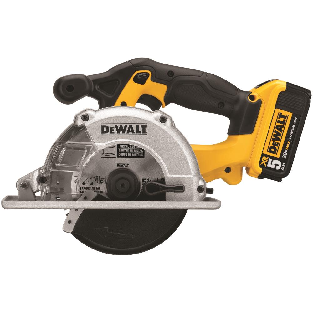 DEWALT 20V MAX Lithium Ion Metal Cutting Circular Saw Kit - Flockneti