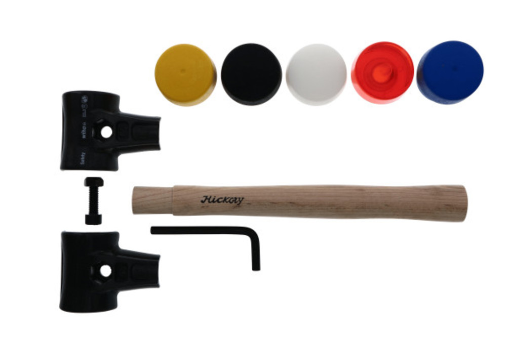 Wiha Split Head Mallet Set 50mm 7pc - Flockneti