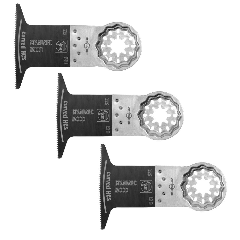 Fein Saw Blade SL E-Cut C HCS 50 x 65 3-Pk N09 - Flockneti