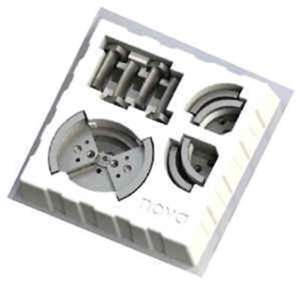 Nova Big Chuck Work Accessory Jaw Bundle (Includes JS130N PJSN and 6017) - Flockneti