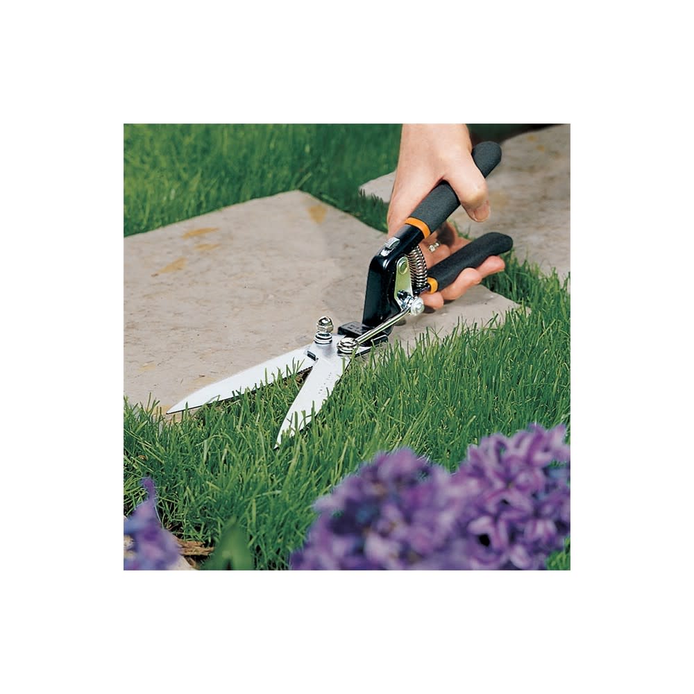 Fiskars 5″ Steel Blade Grass Shear with Aluminum Handle - Flockneti