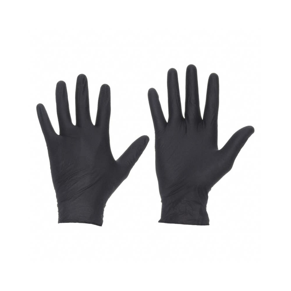 Microflex X-Large Black Disposable Nitrile Exam Gloves 100 Pairs - Flockneti