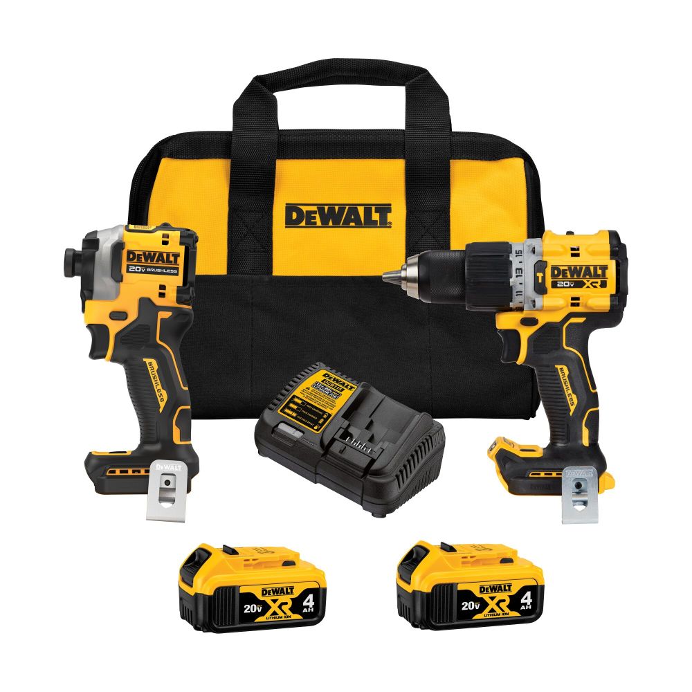 DEWALT 20V MAX XR 2 Tool Combo Kit - Flockneti