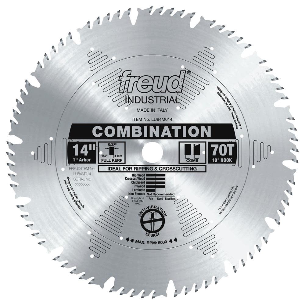 Freud 14″ Combination Blade - Flockneti