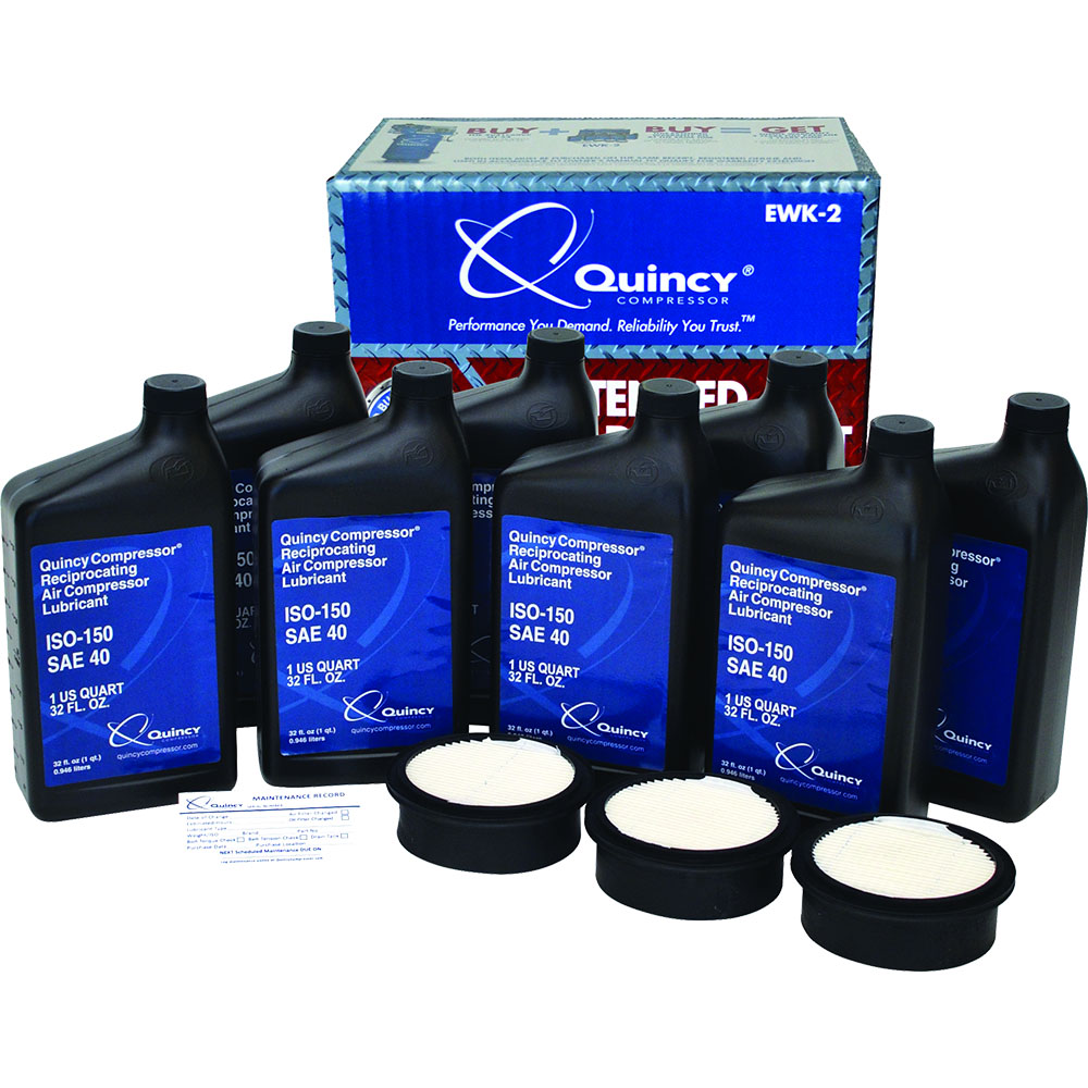 Quincy Extended Warranty & Maintenance Kit for QT-54 Compressors - Flockneti