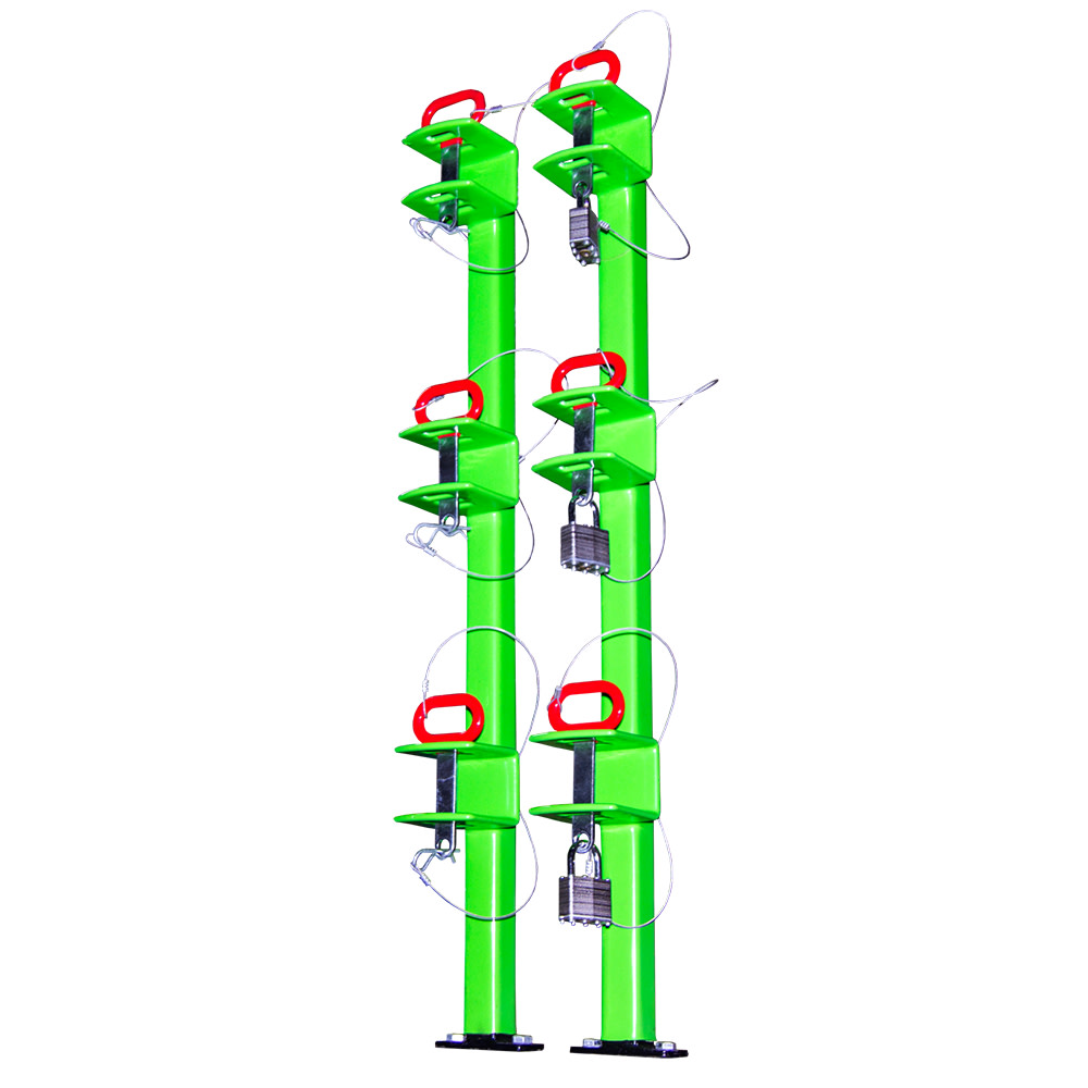 Green Touch Classic Series 3 Place Trimmer Rack For Open Trailer - Flockneti