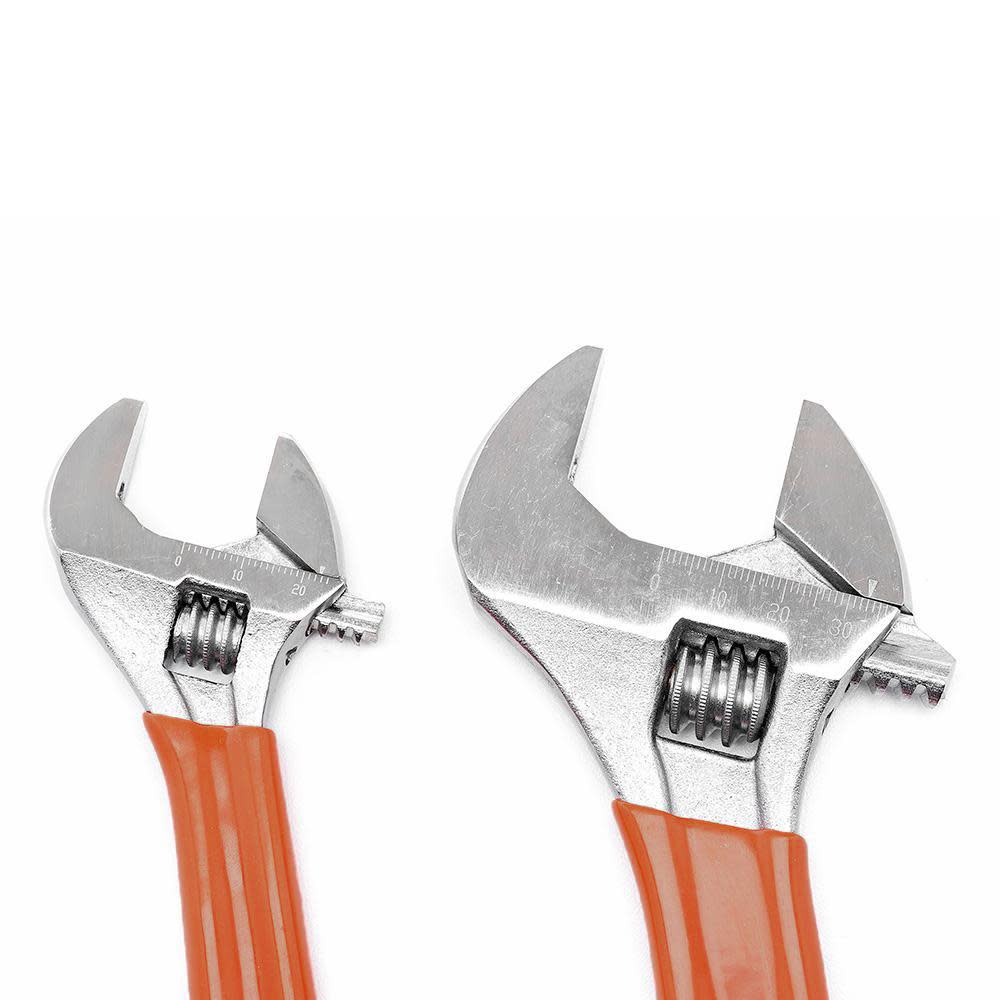 Crescent 6″ & 10″ Adjustable Cushion Grip Wrench 2 Piece Set - Flockneti