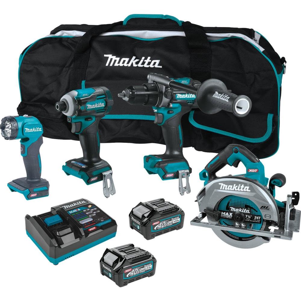 Makita XGT 40V max Combo Kit 4pc - Flockneti