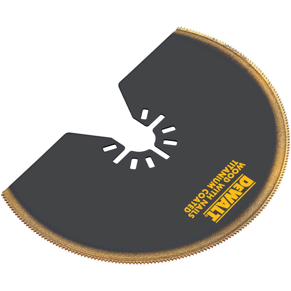 DEWALT Oscillating Titanium Semicircle Blade - Flockneti