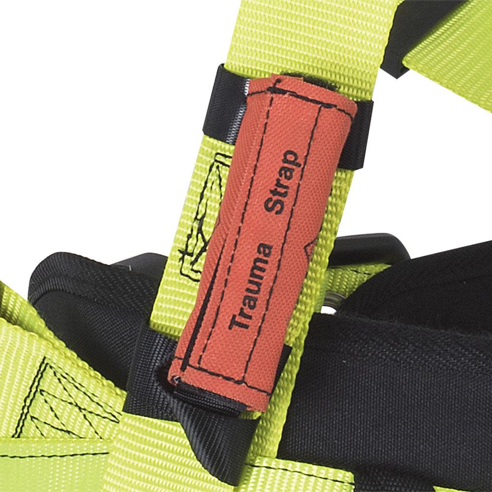 Peakworks PeakPro Plus Series Full Body Safety Harness with Positioning Belt Hi Vis Green Medium - Flockneti