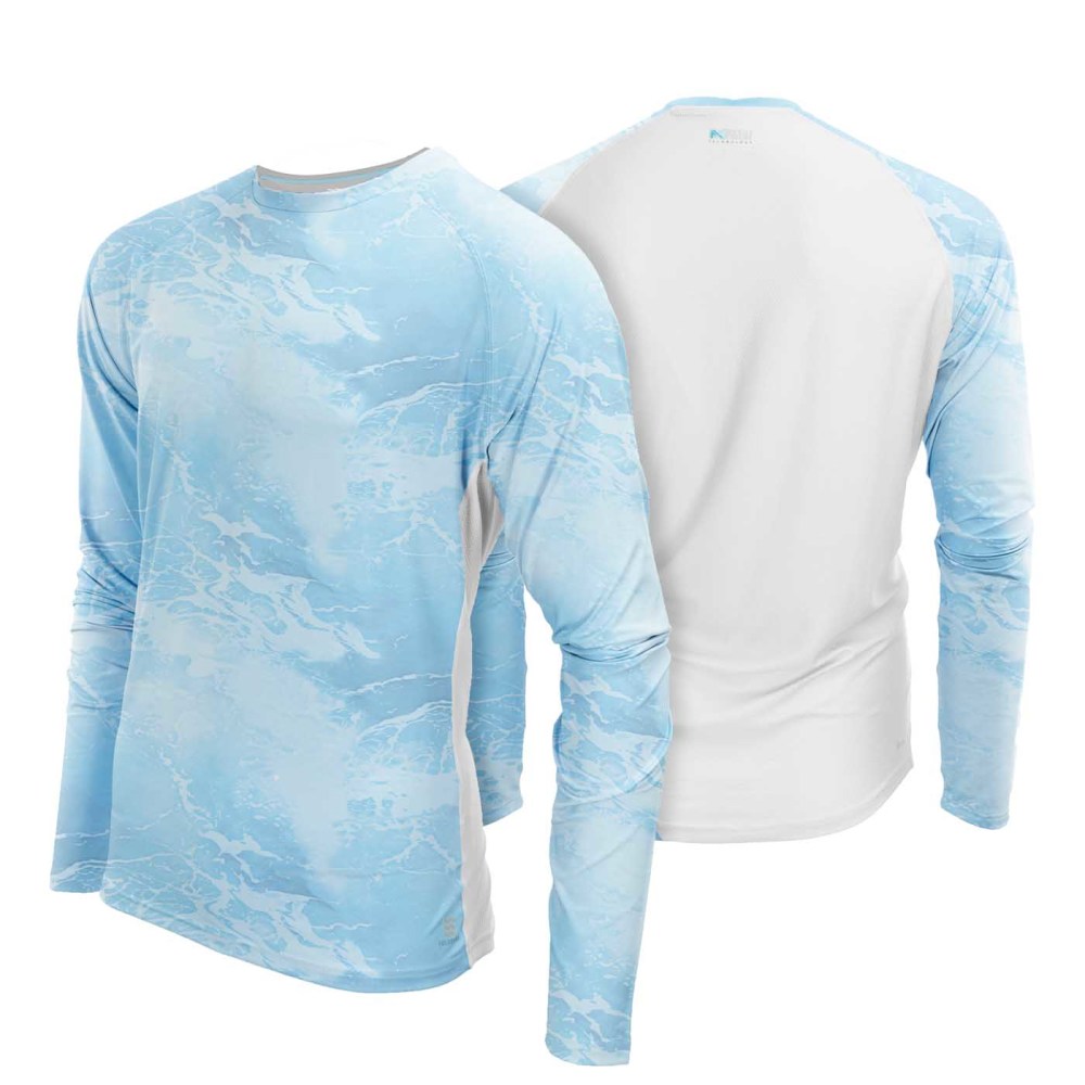 Mobile Cooling LS Shirt Men Ocean 2X - Flockneti