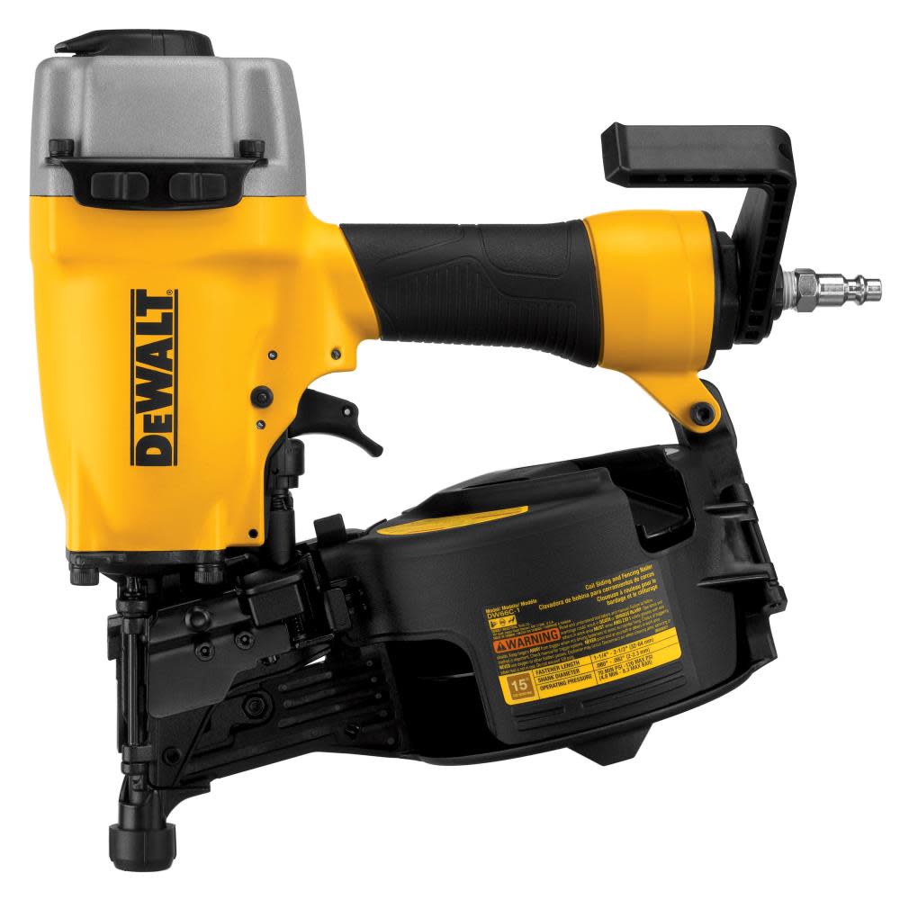 DEWALT 15 Degree Coil Siding and Fencing Nailer - Flockneti