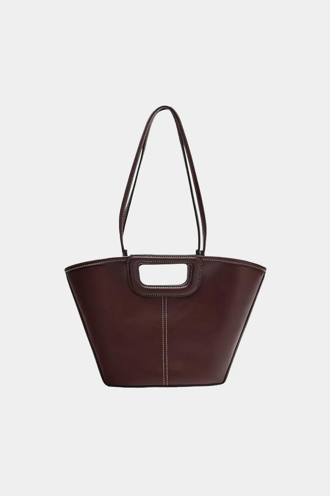 Faux Leather Cross-Body Bag - Flockneti