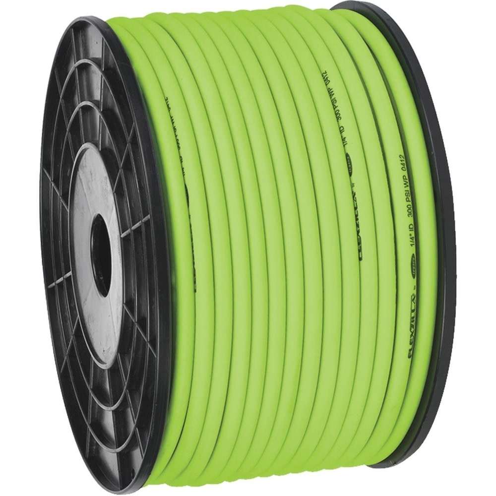 Flexzilla Pro Air Hose 1/4″ x 250′ with Plastic Spool in ZillaGreen - Flockneti