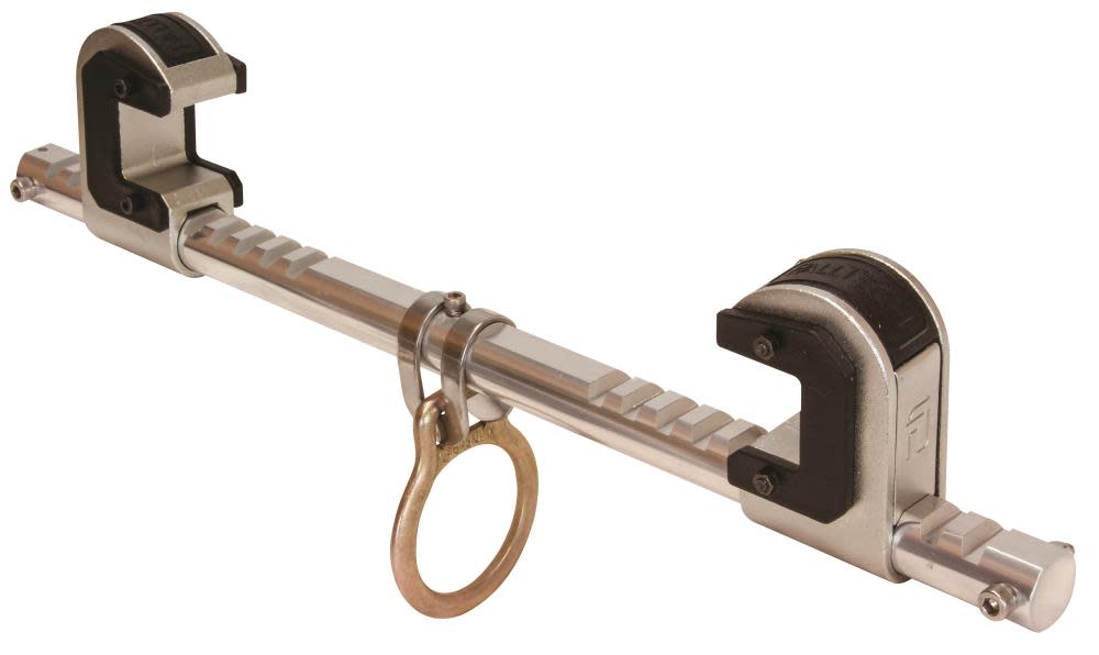 Falltech Dual Ratcheting Beam Anchor for 4-14In Flange Width - Flockneti