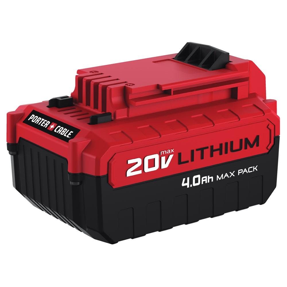 Porter Cable 20 V Max Lithium Ion 4.0 Amp Hour Max Pack Battery - Flockneti