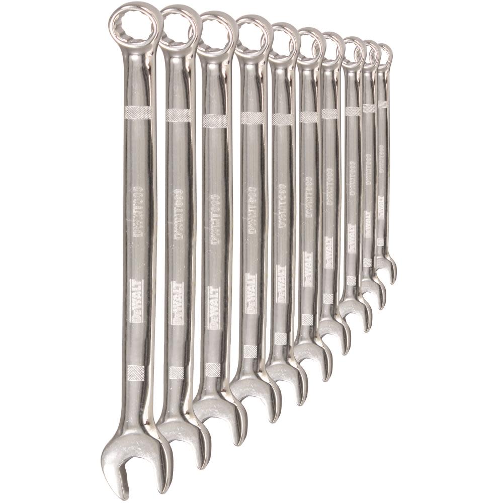 DEWALT 10 piece Combination Wrench Set (MM) - Flockneti