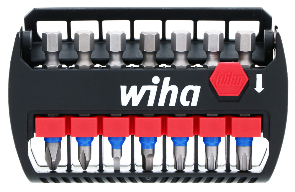 Wiha TerminatorBlue Impact Bit Set 7pc - Flockneti