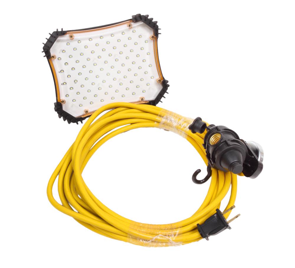 Construction Electrical Products 20Ft LED Temporary Light String - Flockneti